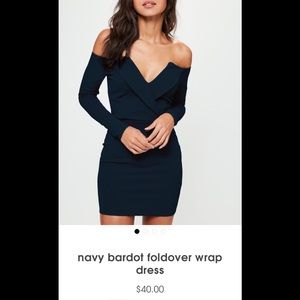 NWT Navy mini! Perfect for Christmas parties!